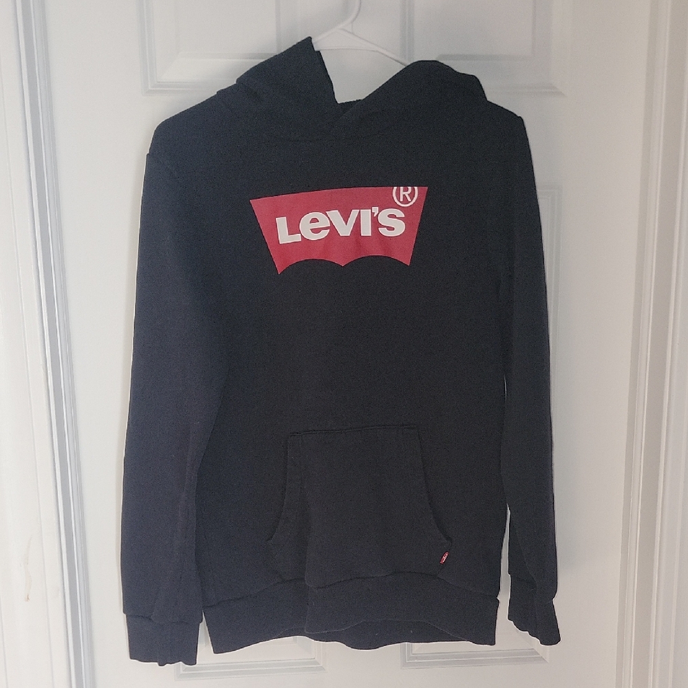 Levi's Black Hoodie Sweater for Men